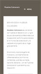 Mobile Screenshot of mueblescolmenero.com